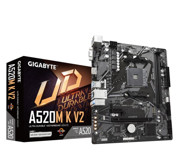 Gigabyte A520M K V2 - 1363731 - zdjęcie